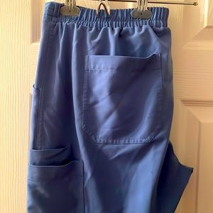 Figs size Large Ceil Blue scrub pants